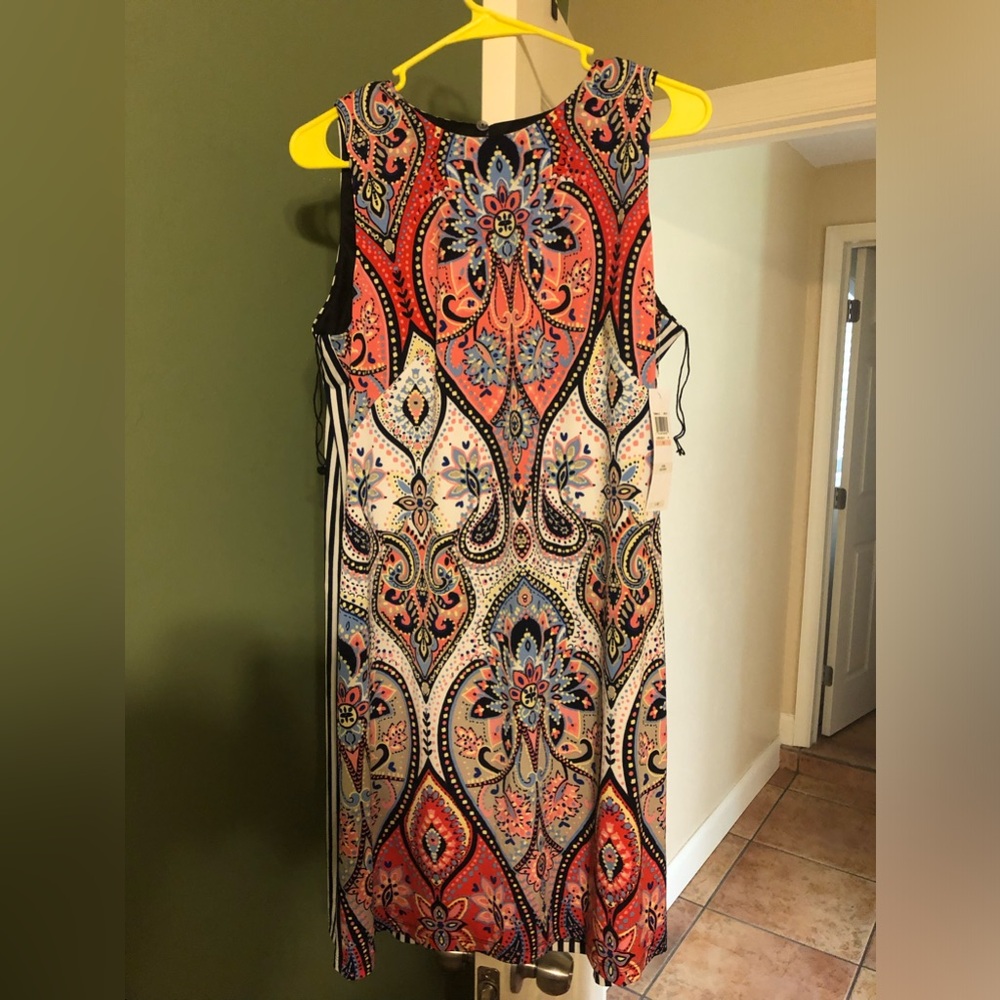 London Style Collection Coral Multi Size 10